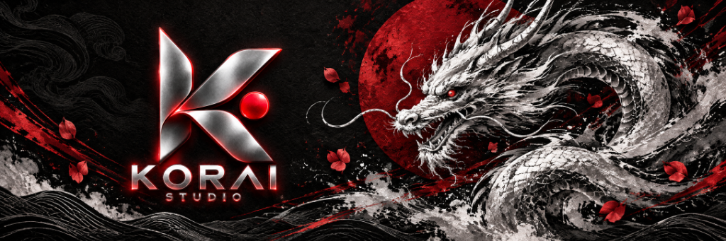 KORAI STUDIO - Official Brand Master Banner